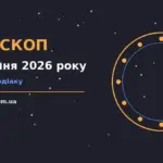 Зодіакальні символи на тлі ранкового неба, ілюстрація до гороскопу на 25 серпня 2026 року