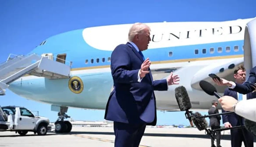 Хронологія таємної заміни літака Трампа після саміту НАТО в Анкарі