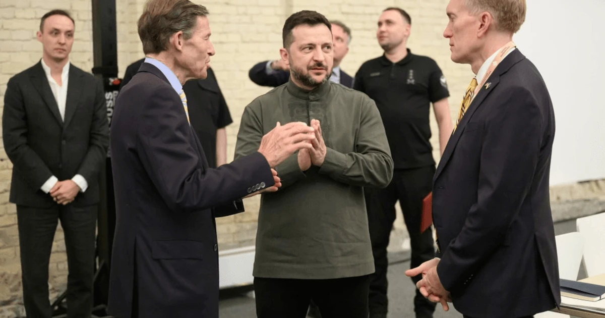 Зеленський у США: санкційний пакет проти РФ та ліцензії на Patriot