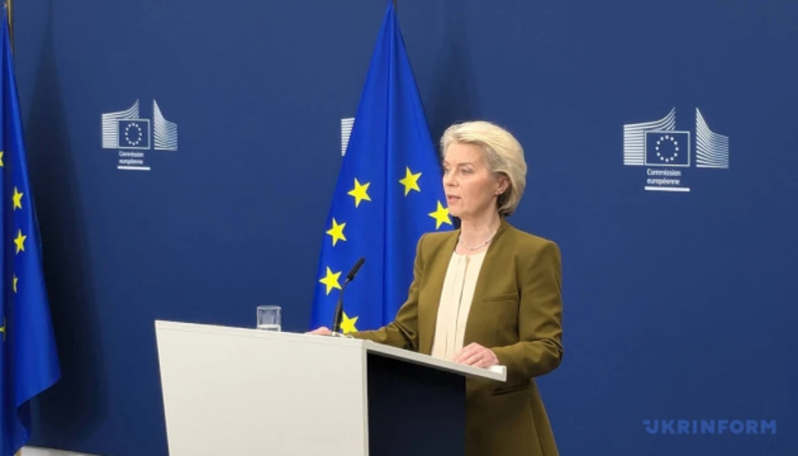 Фон дер Ляєн і Зеленський: хто озвучив та хто ухвалив пакет ЄС на 3,3 мільярда євро