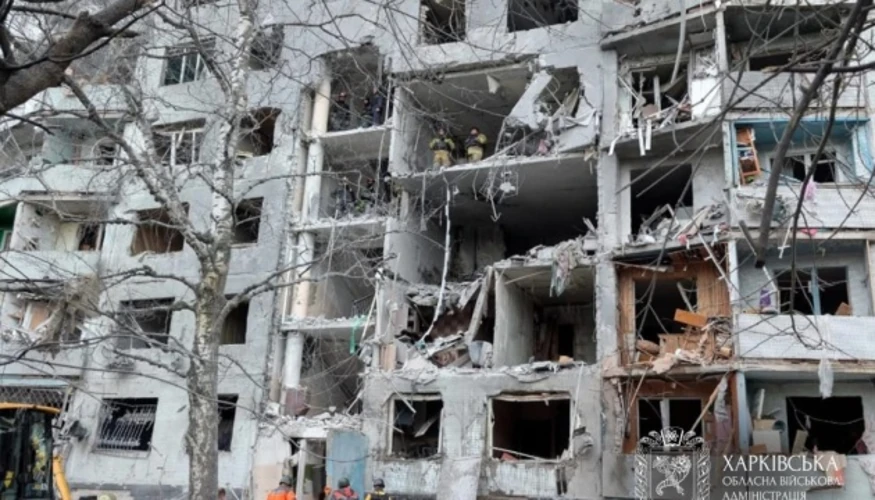 Удар КАБами по багатоповерхівці у Харкові: постраждали 29 осіб, третина — діти