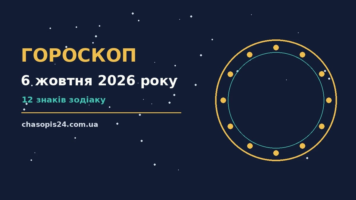 Гороскоп на 6 жовтня 2026 року: ритм дня для 12 знаків для нових справ і розмов