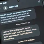 Територія Польщі з позначенням Люблінського та Любуського воєводств і символіка сповіщення про повітряну загрозу